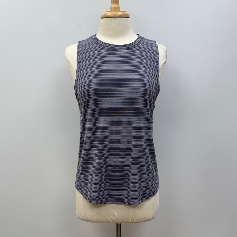 Athleta Cloudlight Striped Relaxed Pullover Tank … - image 2